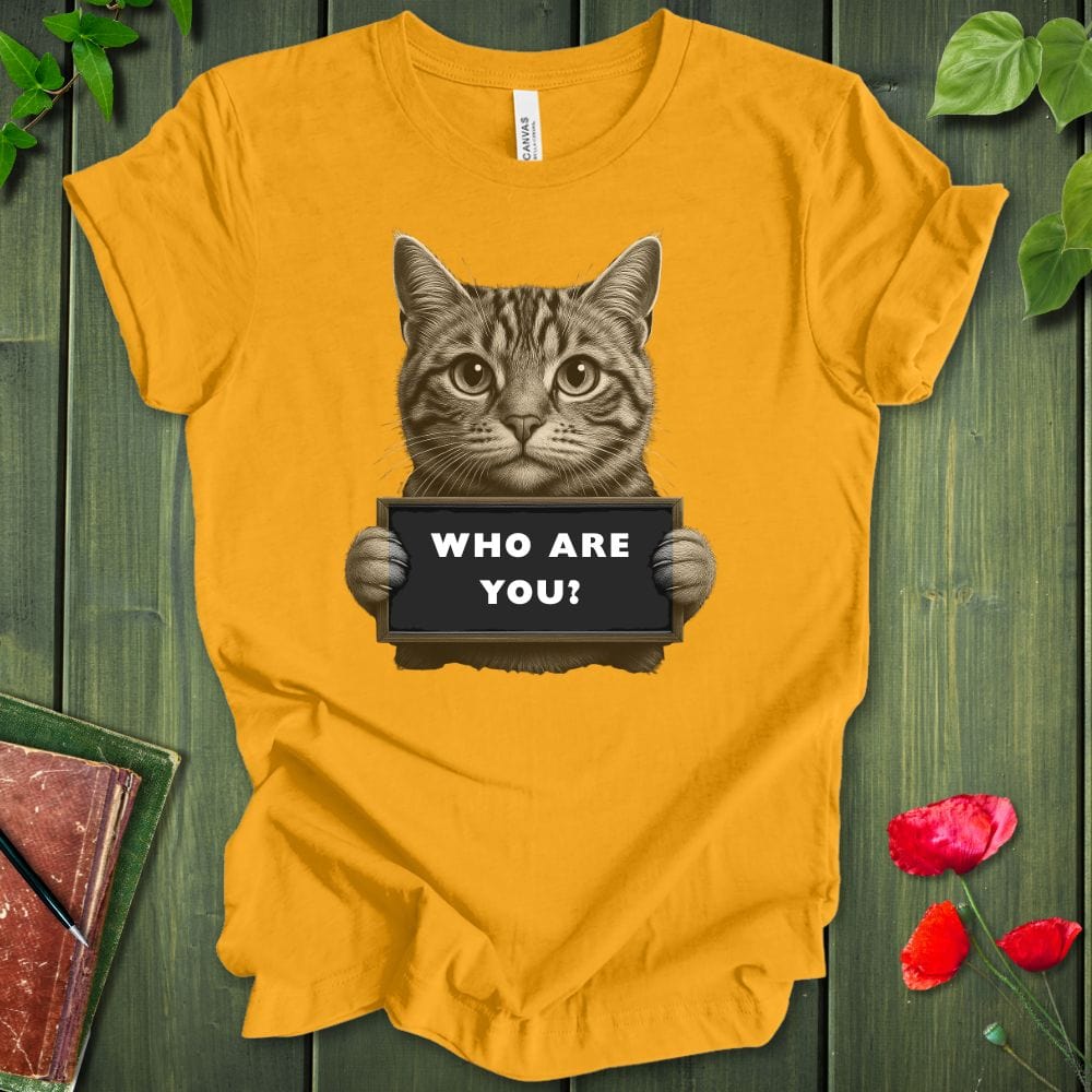 Who Are You Kitty T-shirt
