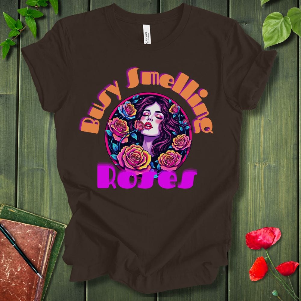 Busy smelling roses T-Shirt