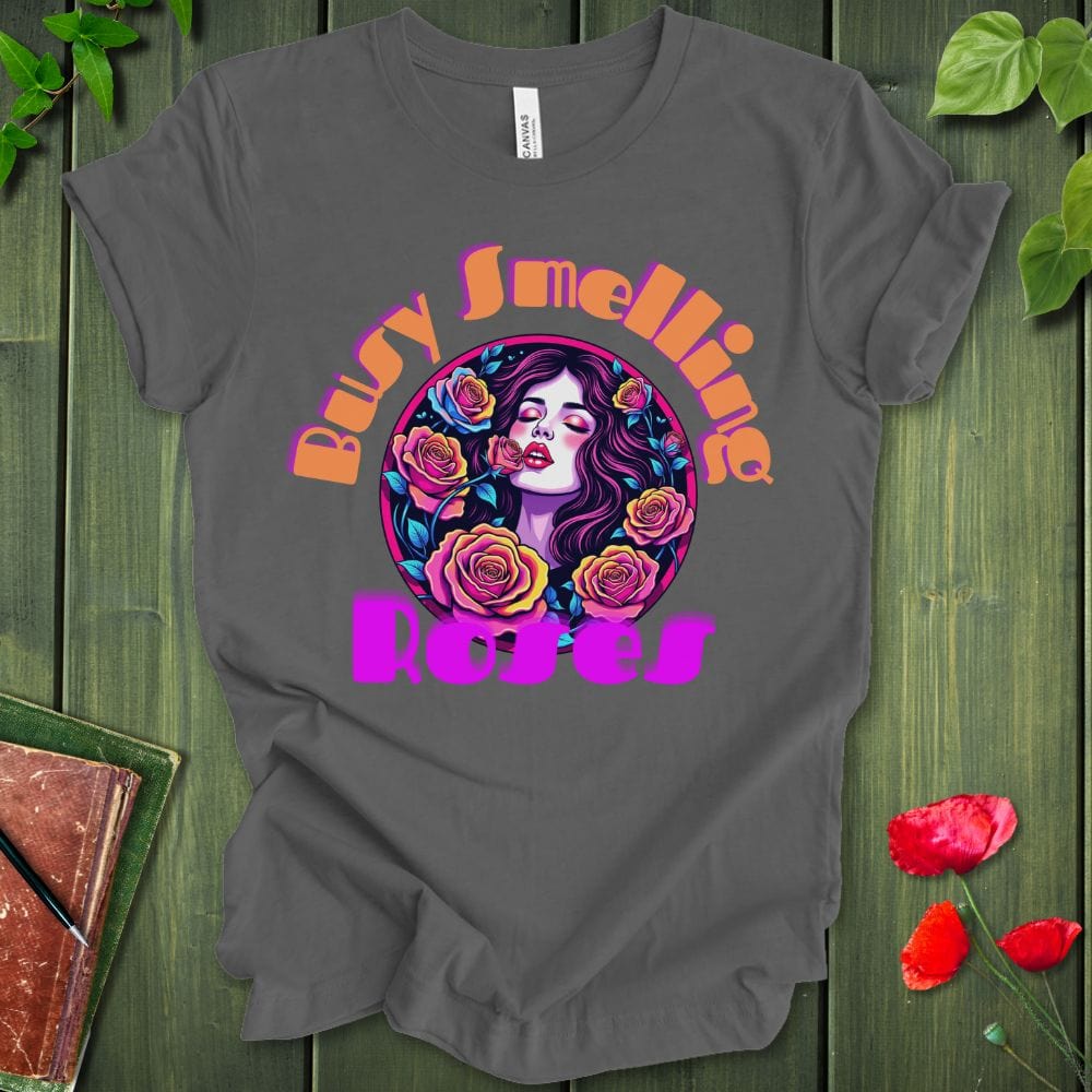 Busy smelling roses T-Shirt