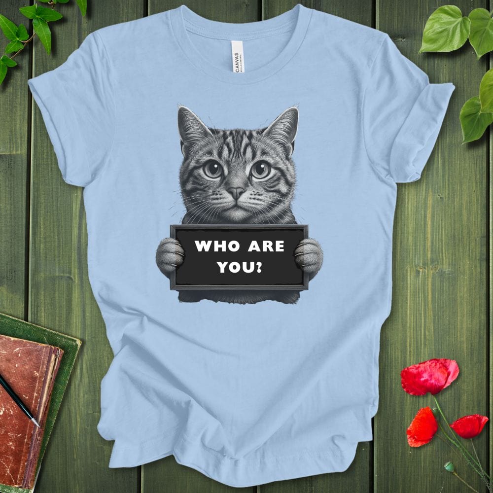Who Are You Kitty T-shirt