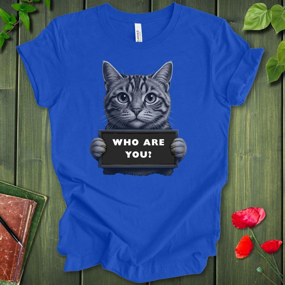 Who Are You Kitty T-shirt