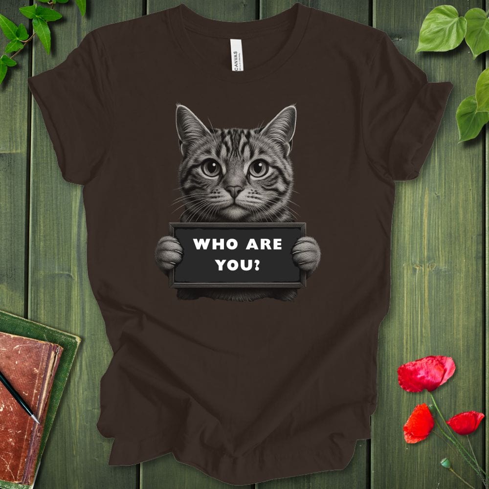 Who Are You Kitty T-shirt