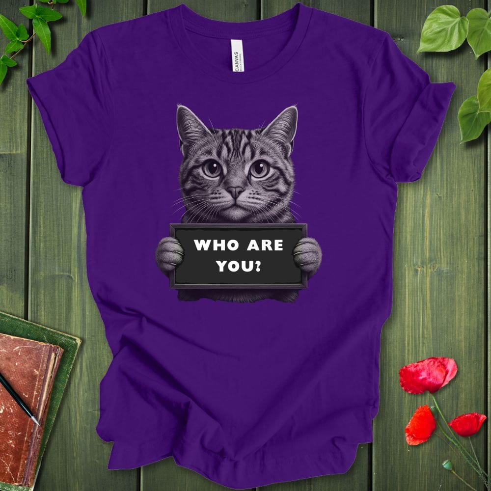Who Are You Kitty T-shirt