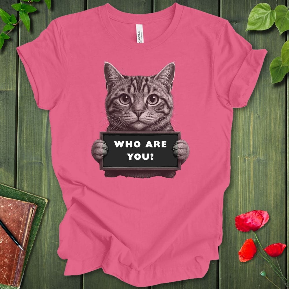 Who Are You Kitty T-shirt