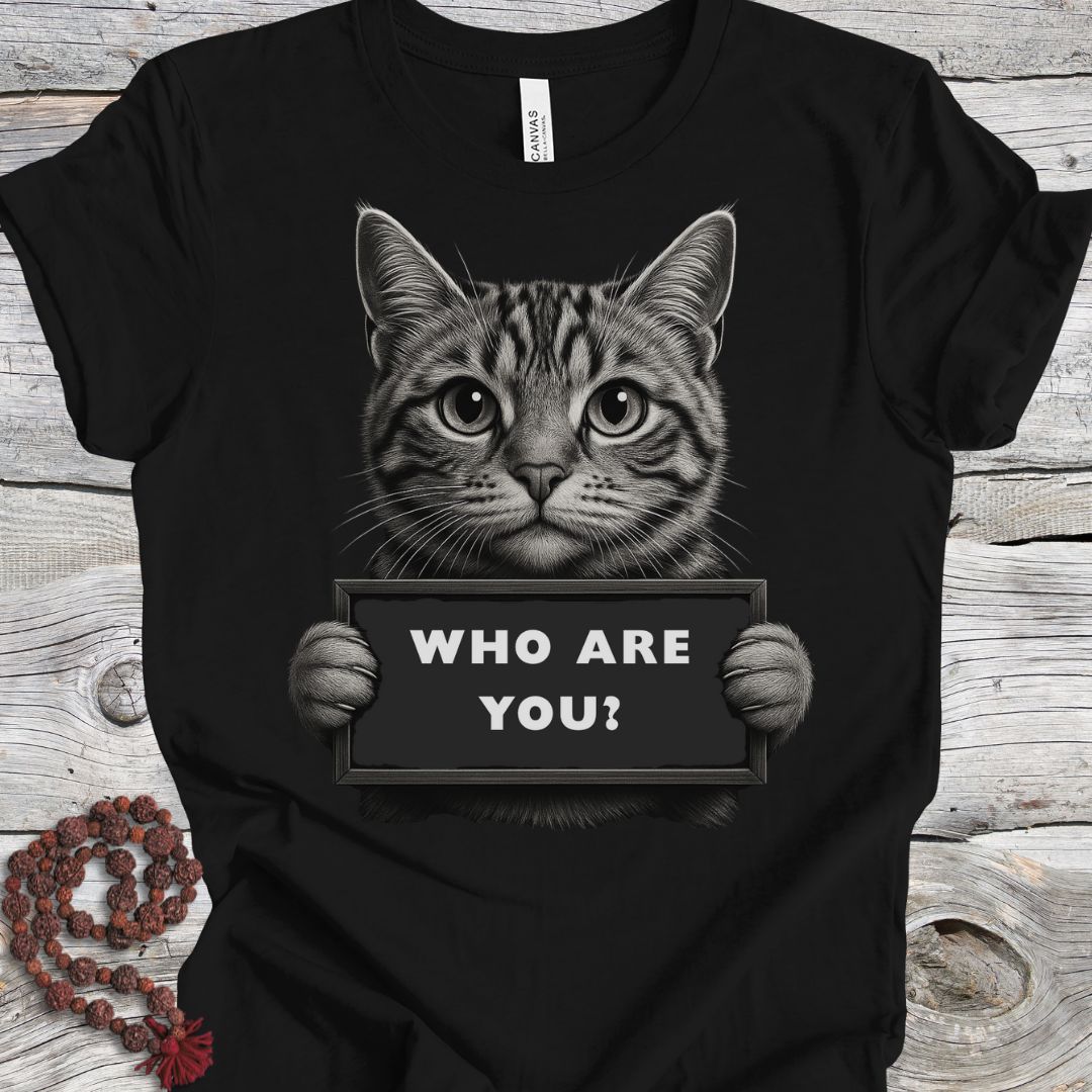 Who Are You Kitty T-shirt
