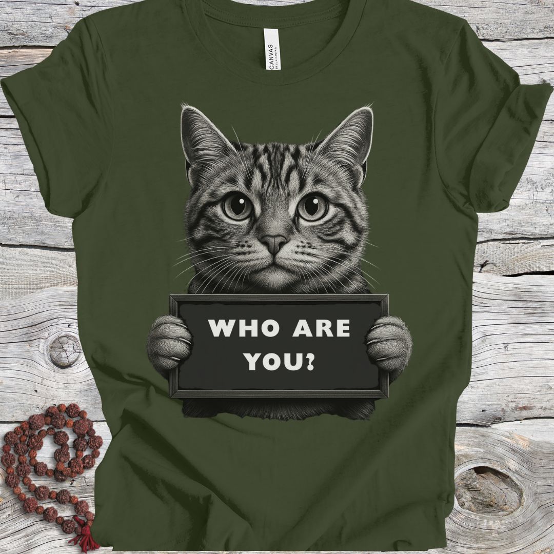 Who Are You Kitty T-shirt