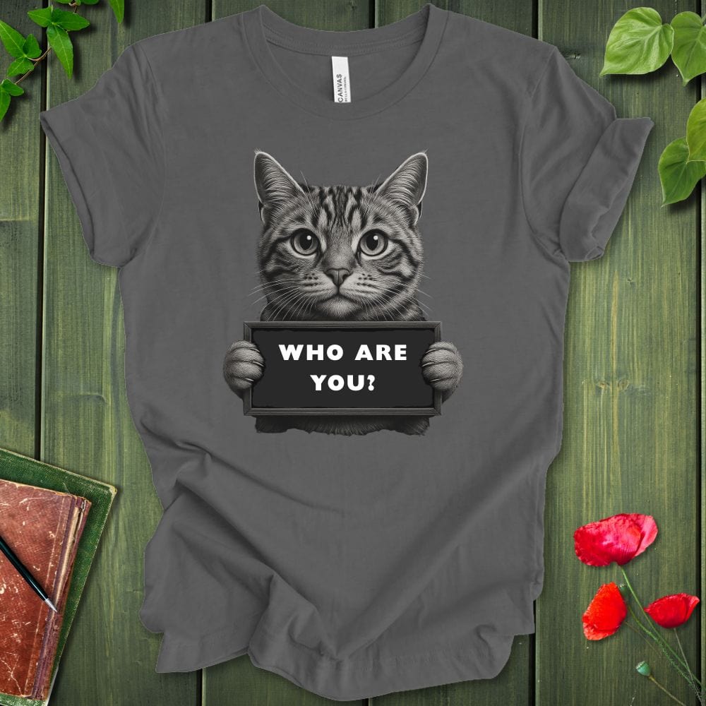 Who Are You Kitty T-shirt