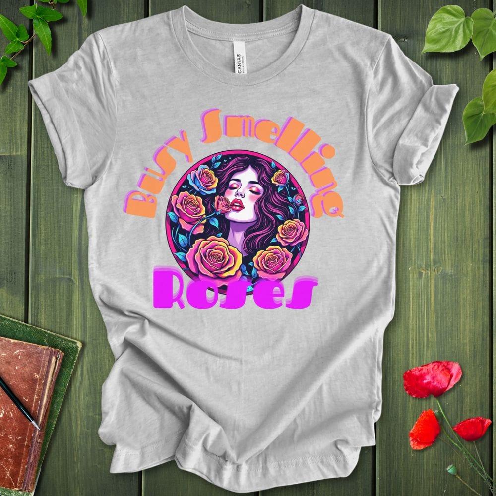 Busy smelling roses T-Shirt