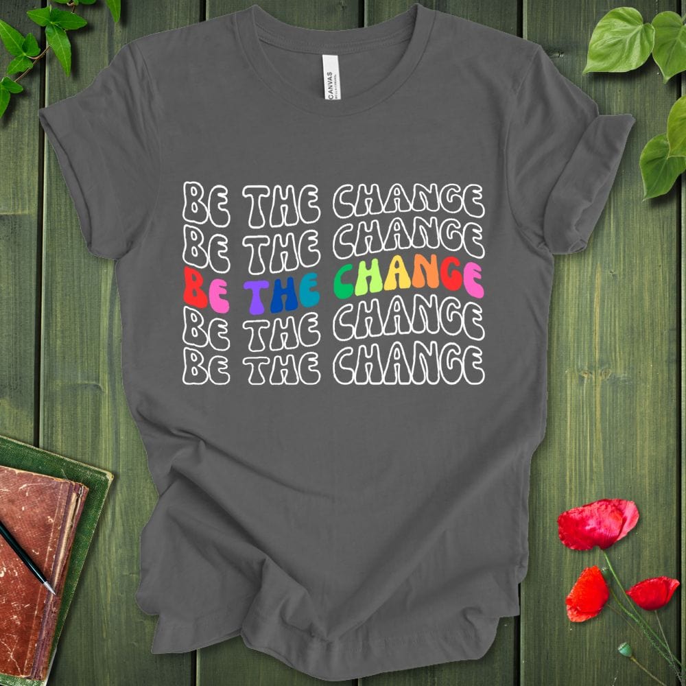 Be The Change Retro Wave T-Shirt