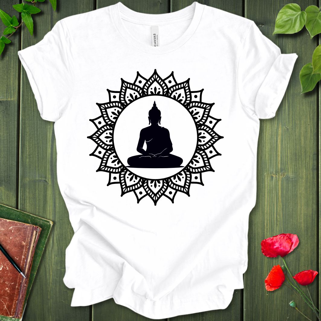 Mandala Buddha T-shirt