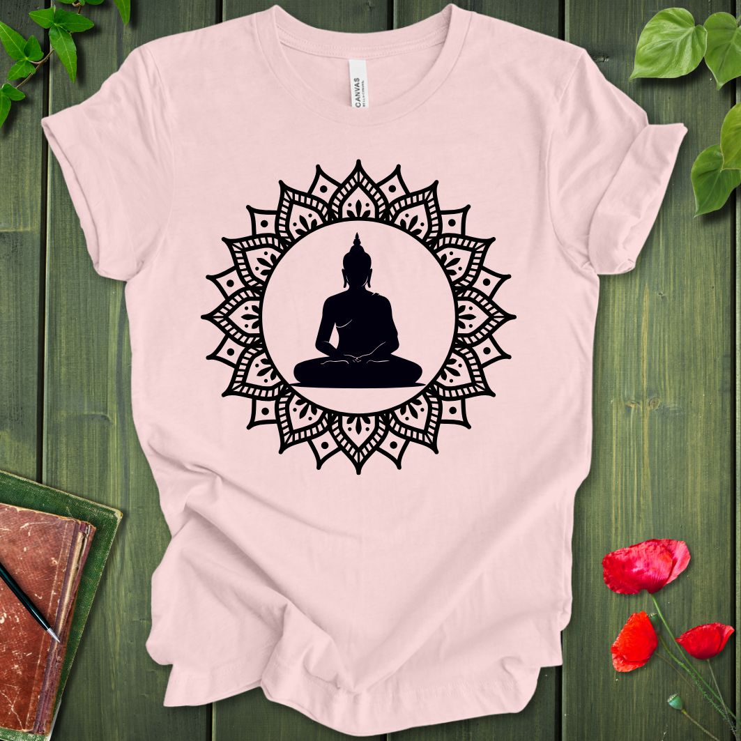 Mandala Buddha T-shirt