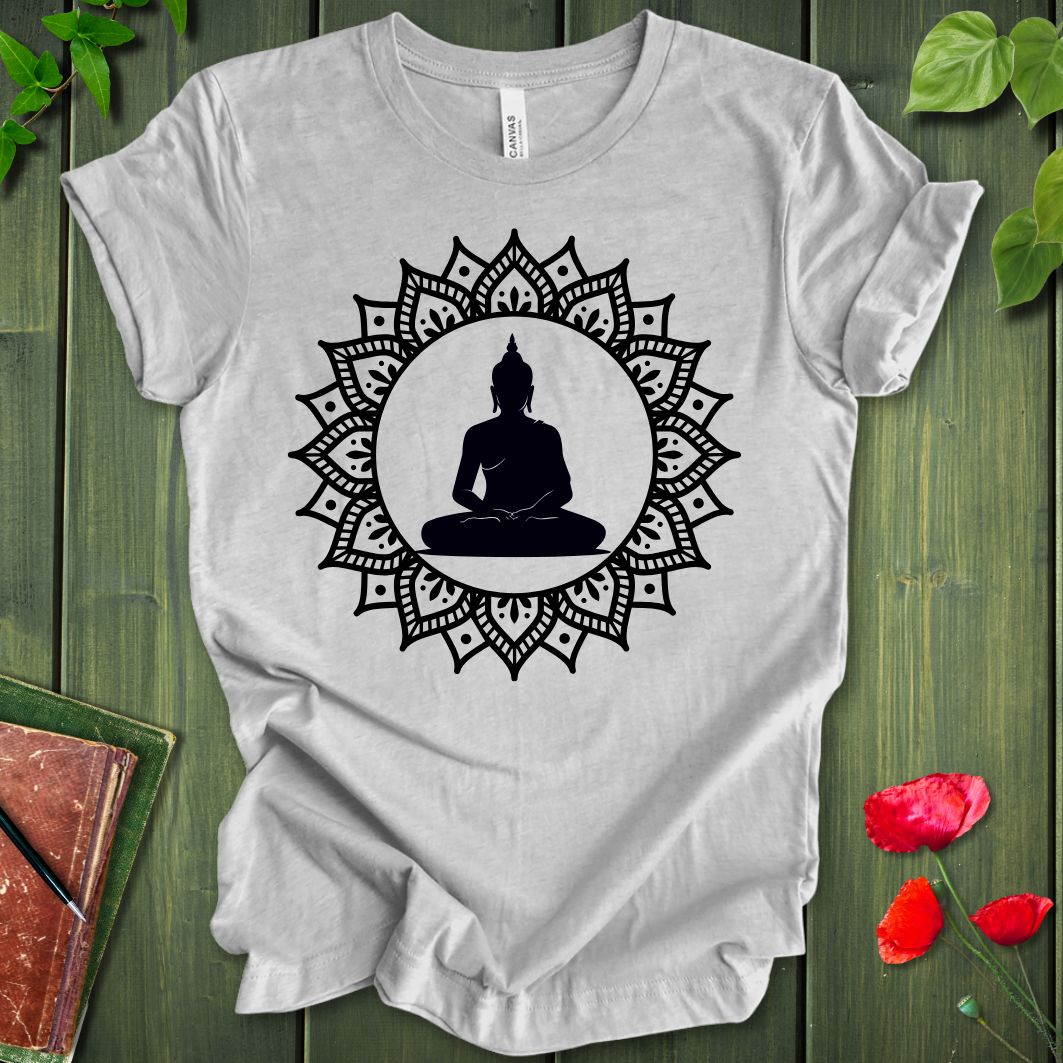 Mandala Buddha T-shirt
