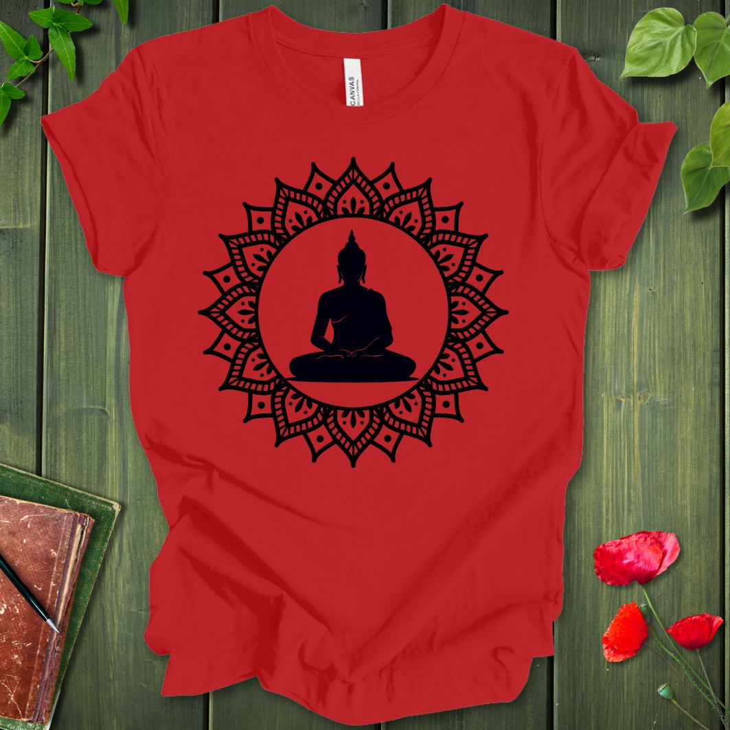 Mandala Buddha T-shirt