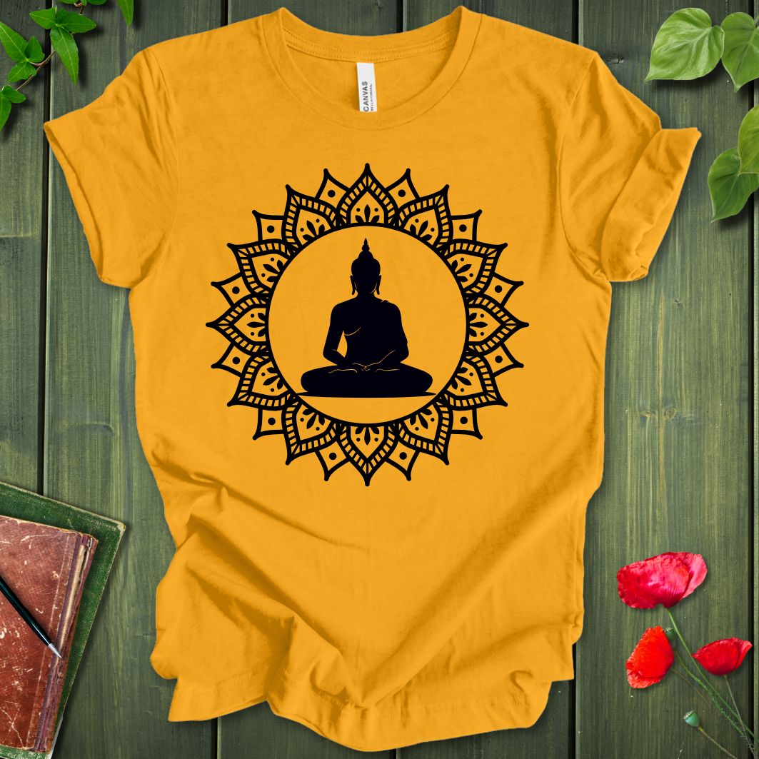 Mandala Buddha T-shirt
