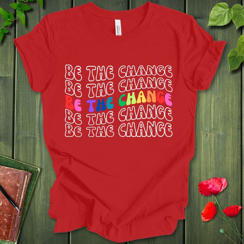 Be The Change Retro Wave T-Shirt