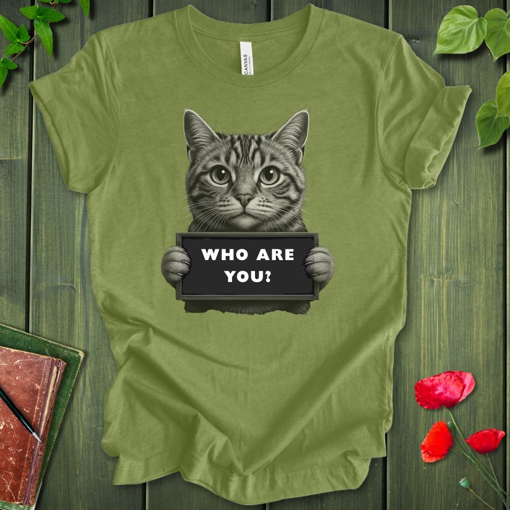 Who Are You Kitty T-shirt