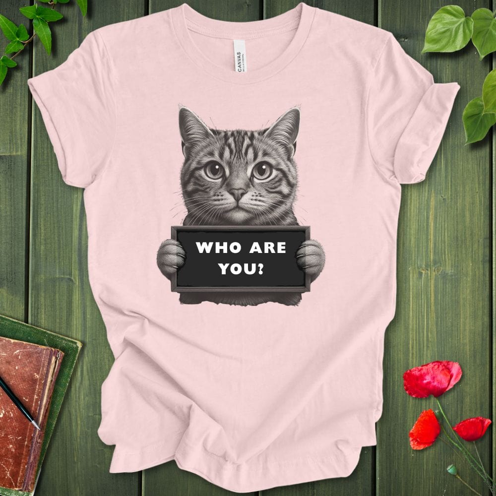 Who Are You Kitty T-shirt