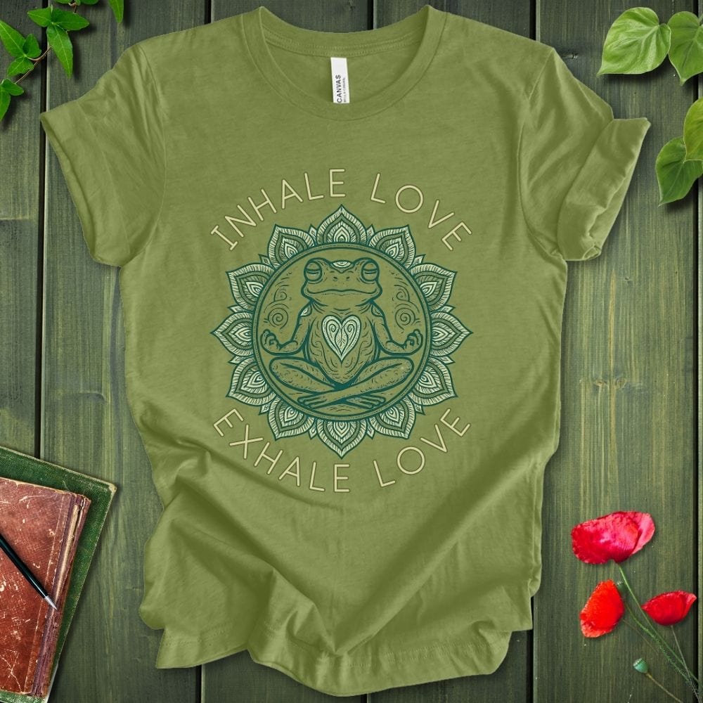 Inhale Love Exhale Love T-Shirt 2