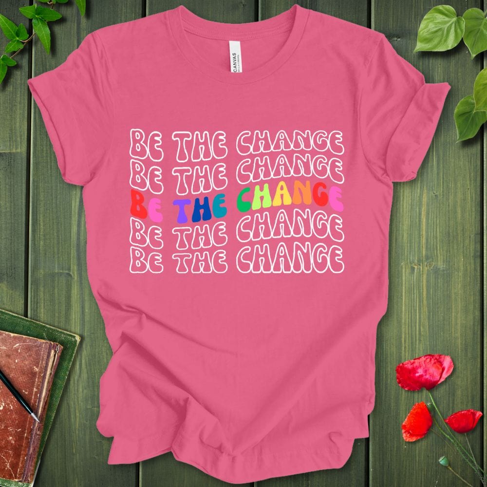 Be The Change Retro Wave T-Shirt