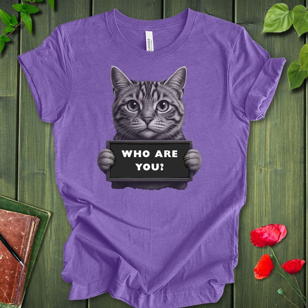 Who Are You Kitty T-shirt