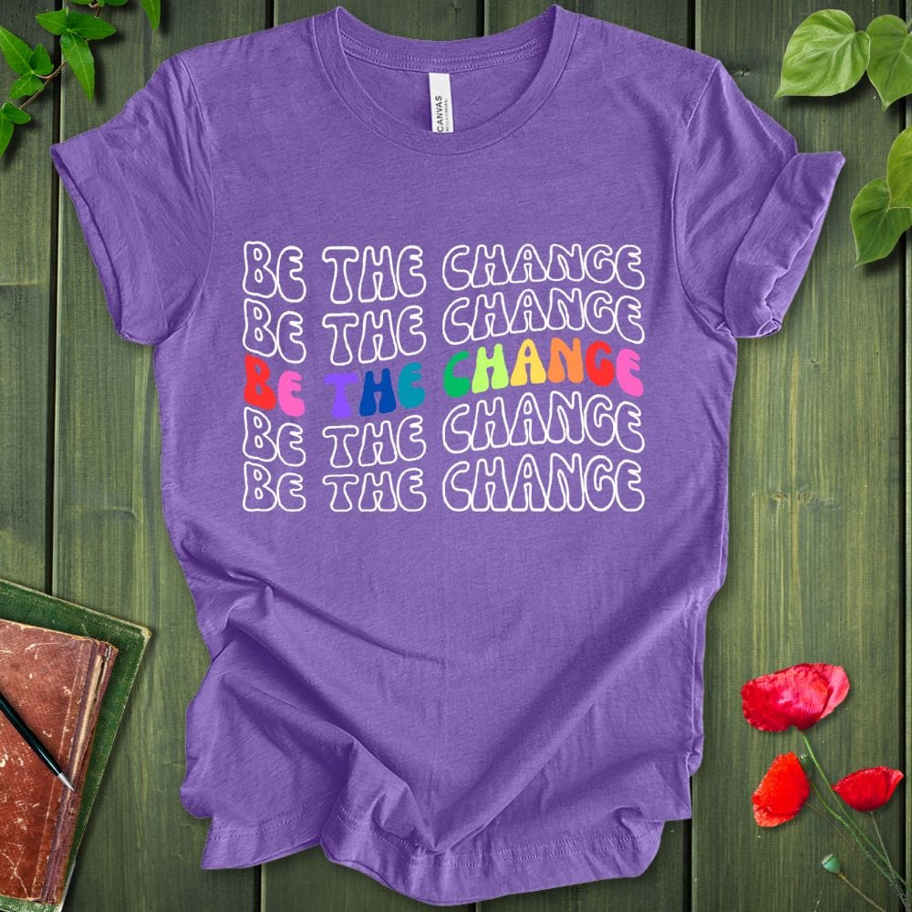 Be The Change Retro Wave T-Shirt