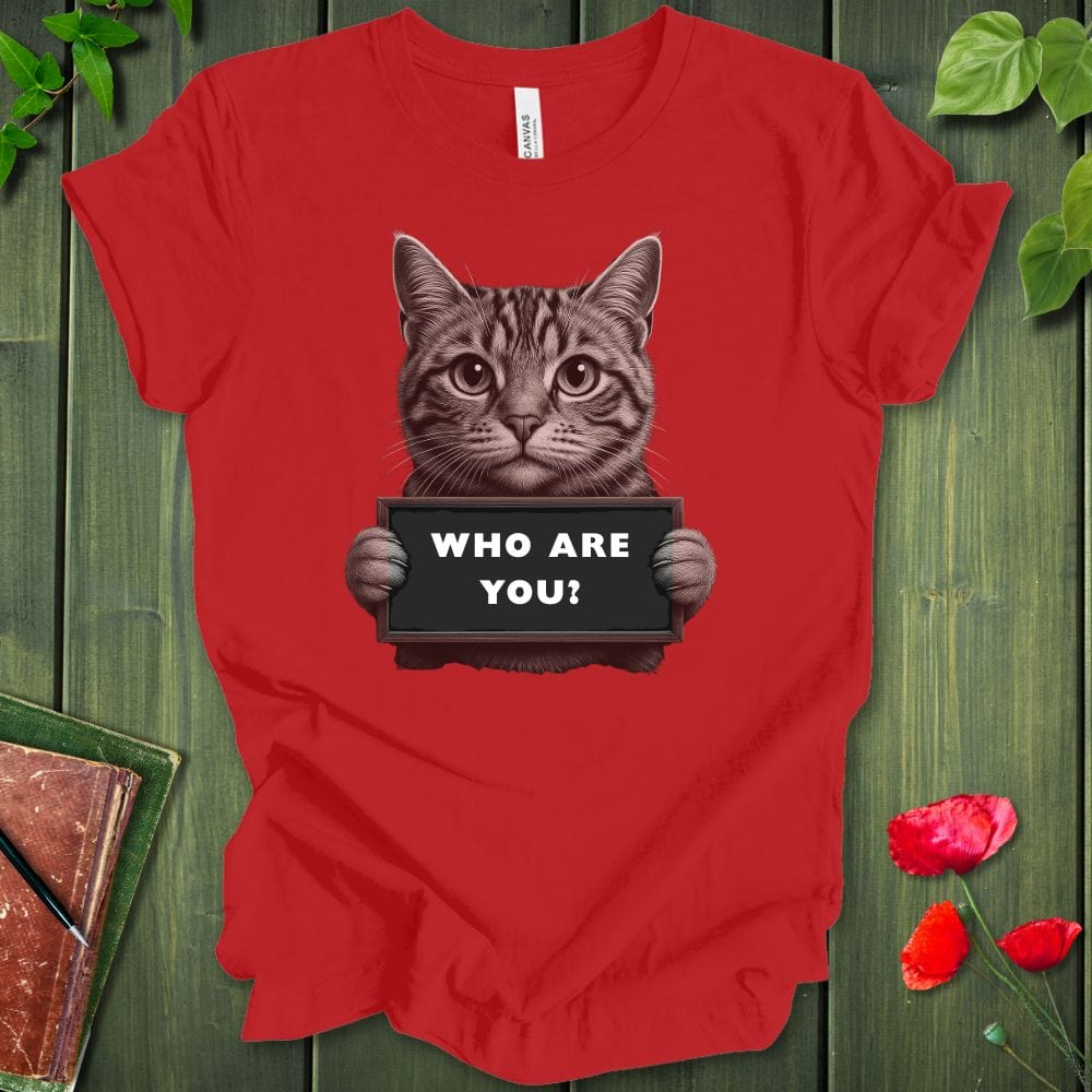 Who Are You Kitty T-shirt