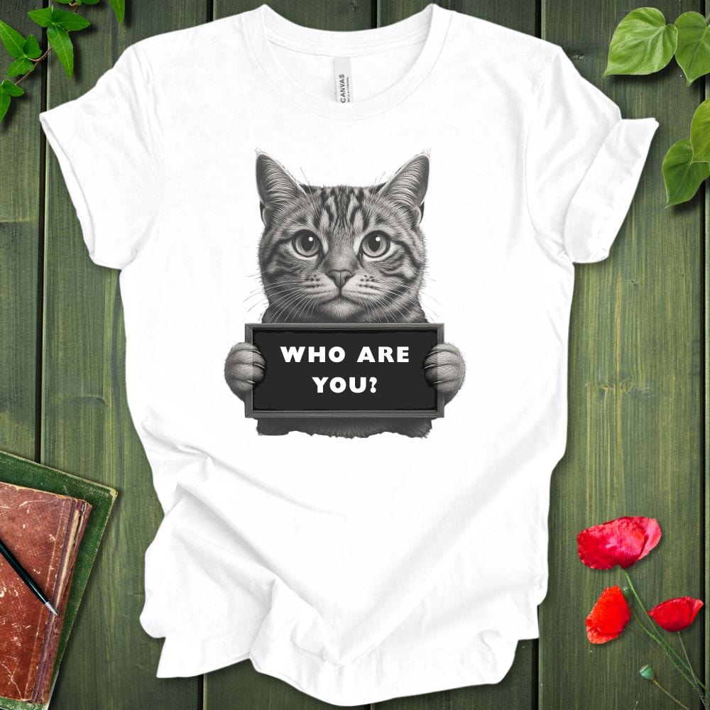 Who Are You Kitty T-shirt