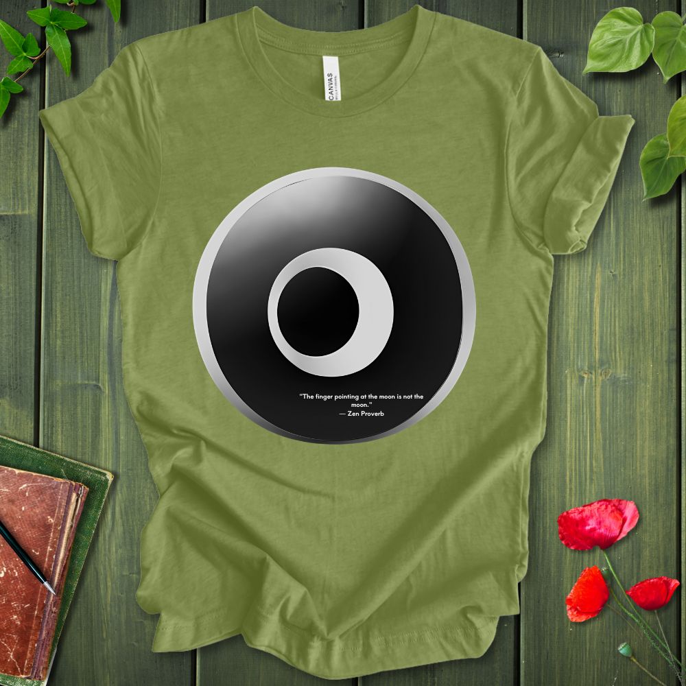The Finger Pointing At The Moon Is Not The Moon T-Shirt