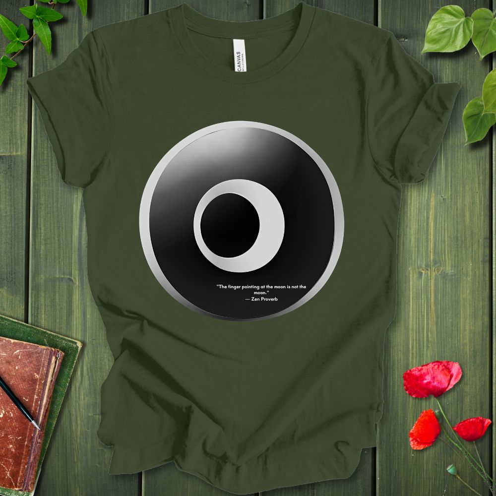 The Finger Pointing At The Moon Is Not The Moon T-Shirt
