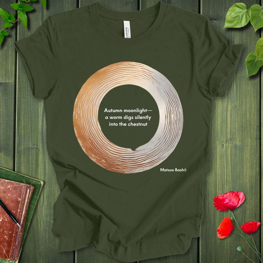 Moonlight Haiku - Bashō T-Shirt