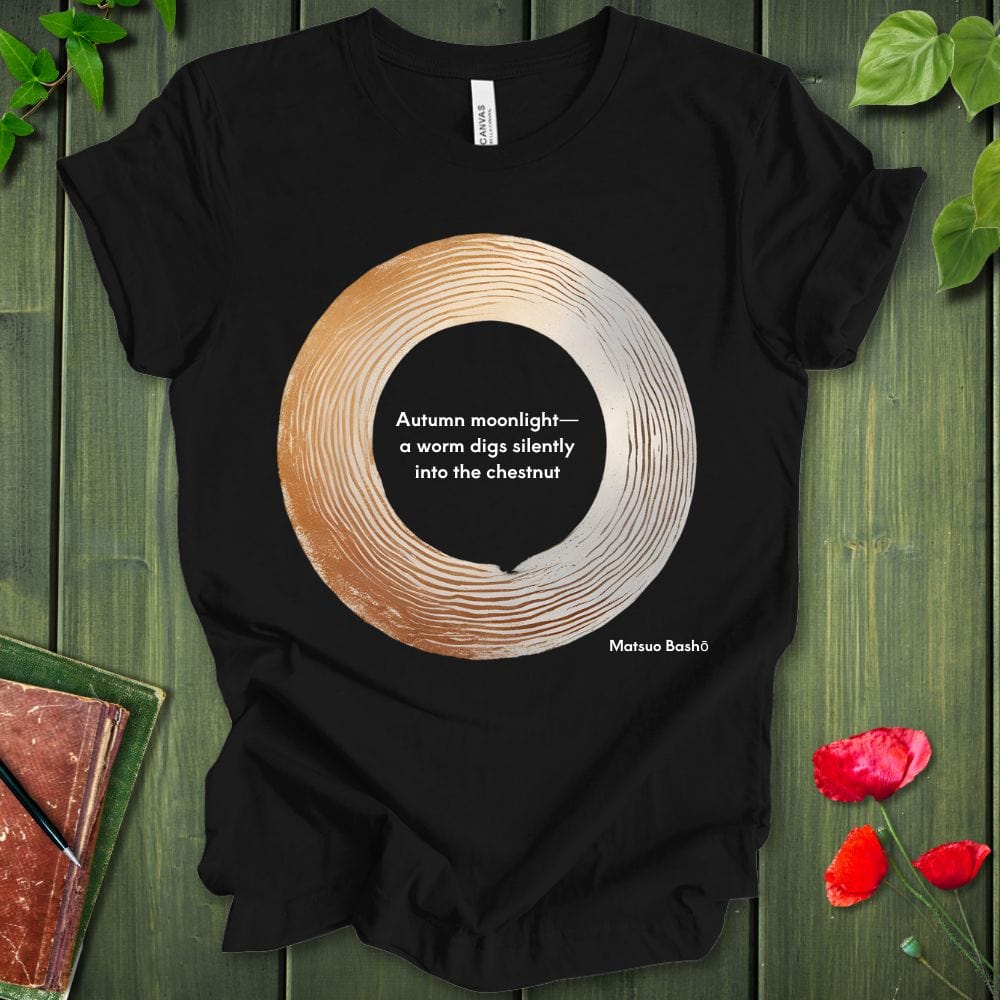 Moonlight Haiku - Bashō T-Shirt