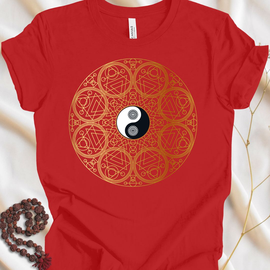 Yin Yang Mandala T-shirt