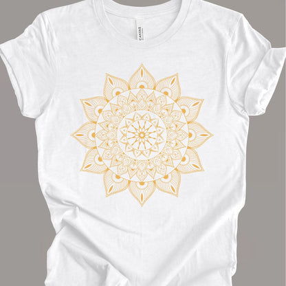 Blooming Lotus Mandala T-shirt