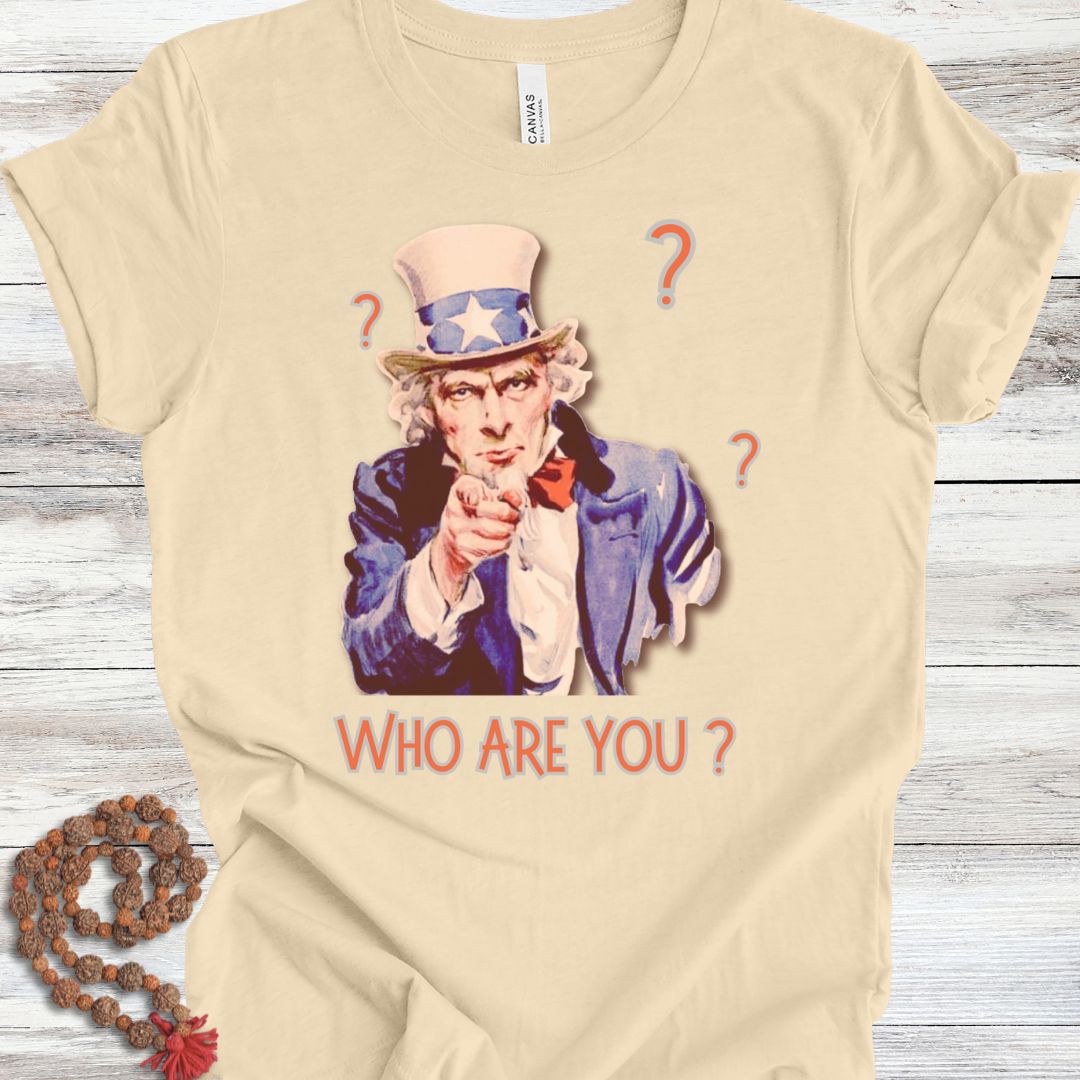 Who Are You? Ramana Maharshi T-shirt