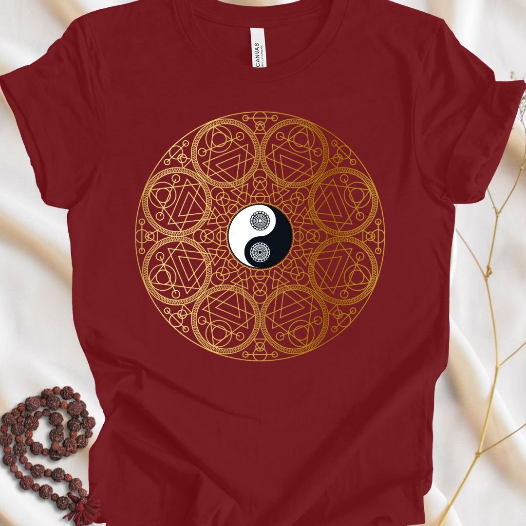 Yin Yang Mandala T-shirt