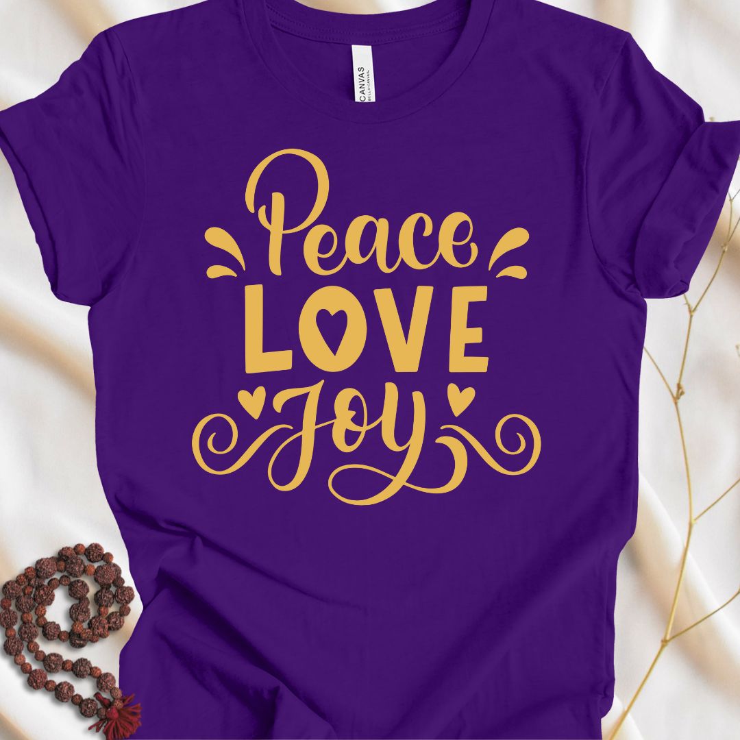 Peace Love Joy T-shirt