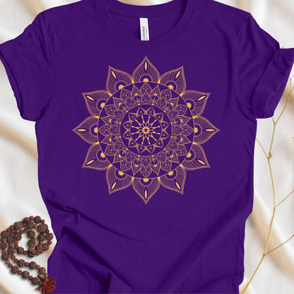 Blooming Lotus Mandala T-shirt
