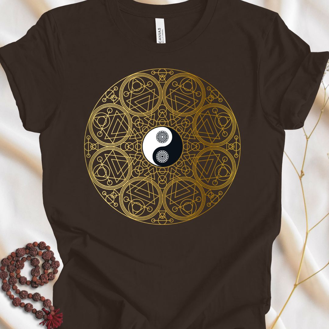 Yin Yang Mandala T-shirt