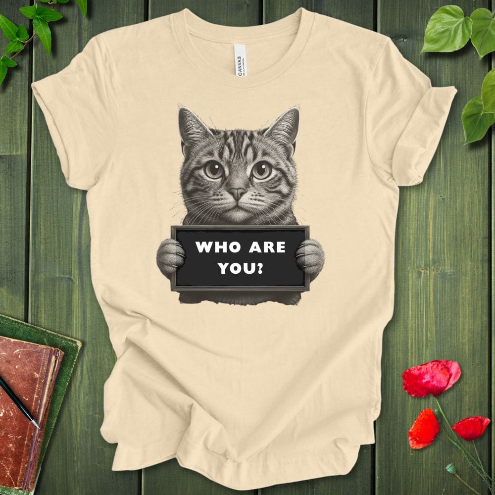 Who Are You Kitty T-shirt