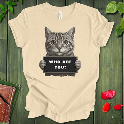 Who Are You Kitty T-shirt