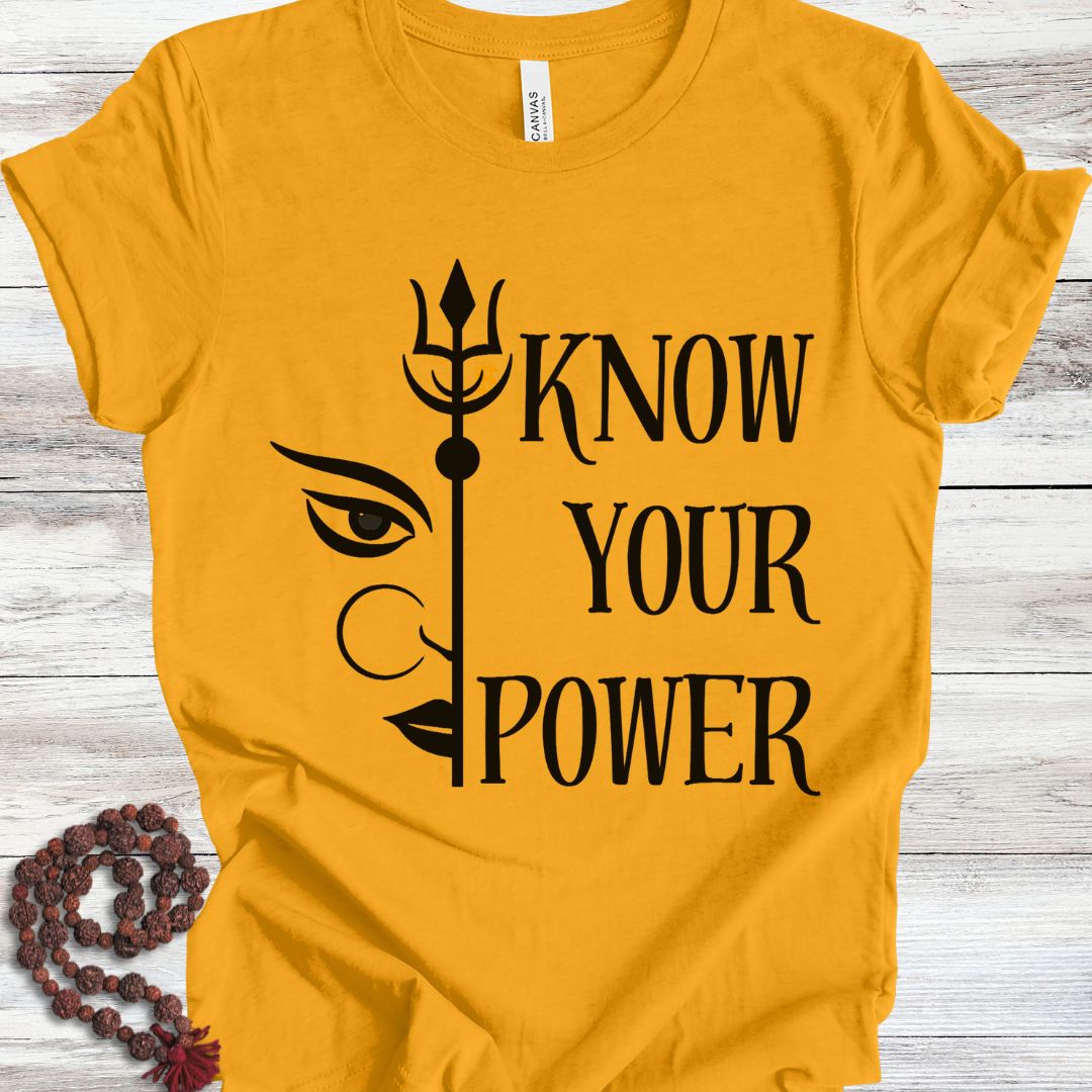 Know Your Power T-shirt
