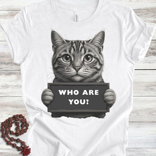 Who Are You Kitty T-shirt