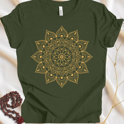 Blooming Lotus Mandala T-shirt