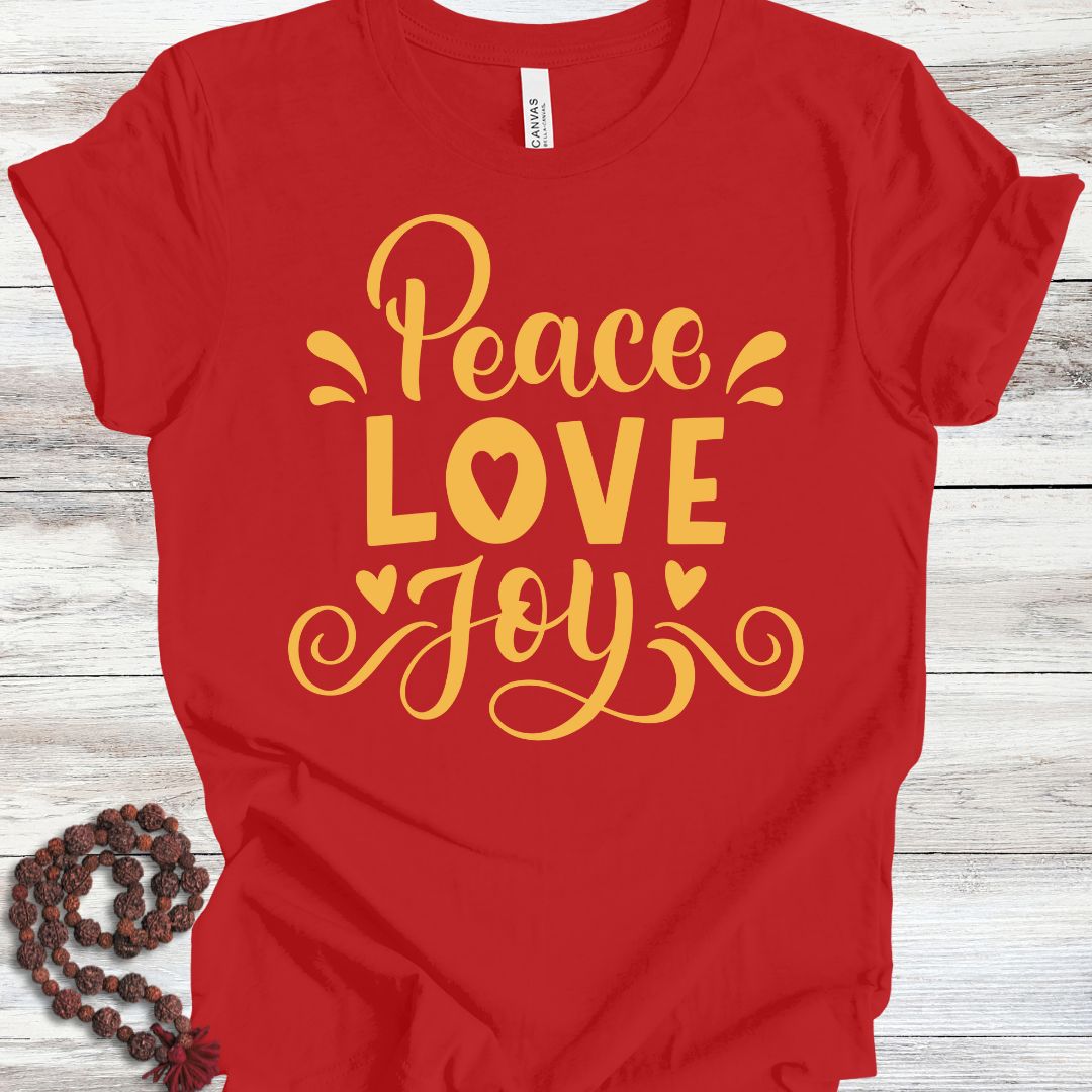 Peace Love Joy T-shirt