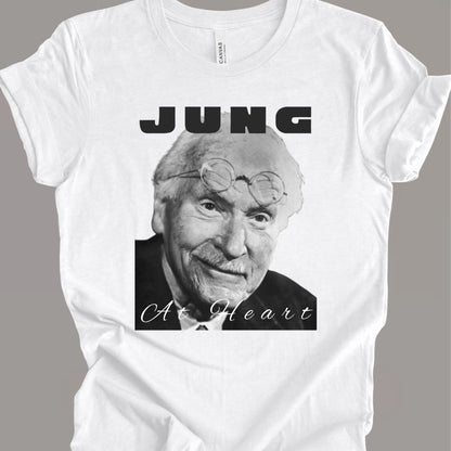Jung At Heart  B/W T-Shirt