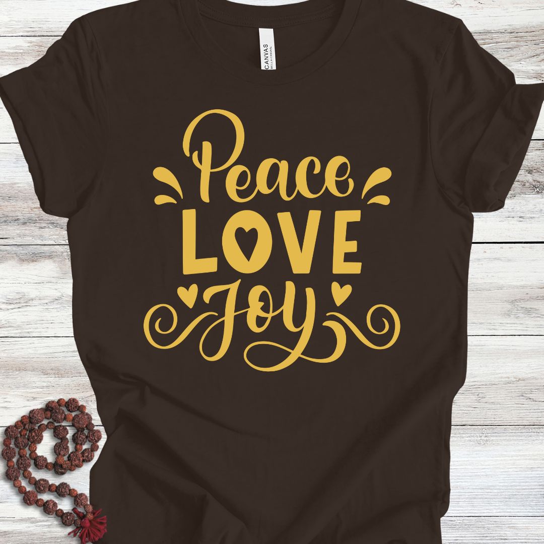 Peace Love Joy T-shirt
