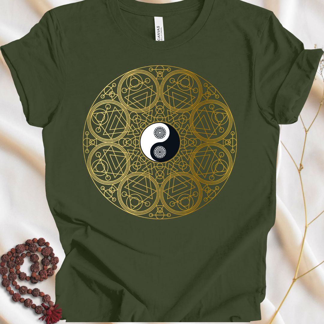 Yin Yang Mandala T-shirt