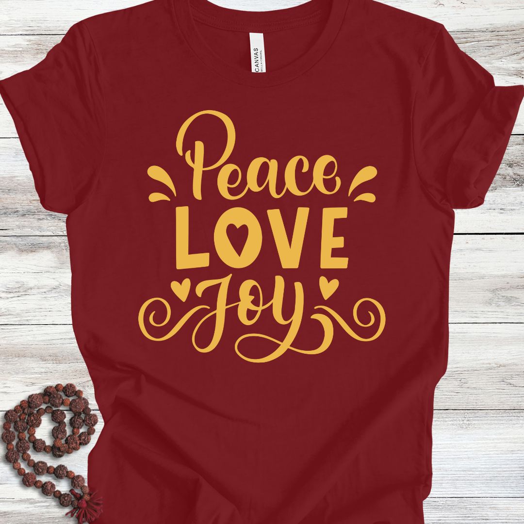 Peace Love Joy T-shirt