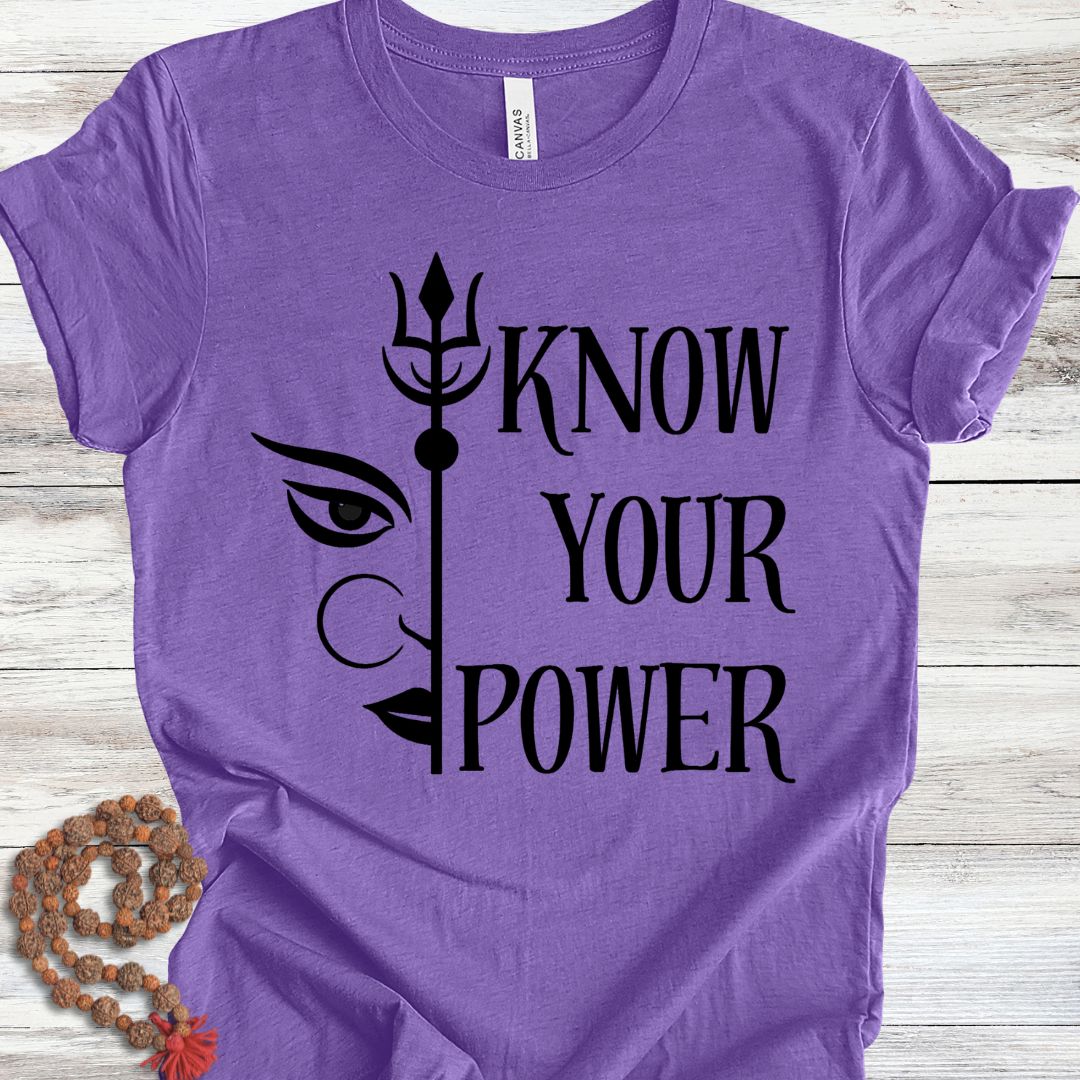Know Your Power T-shirt
