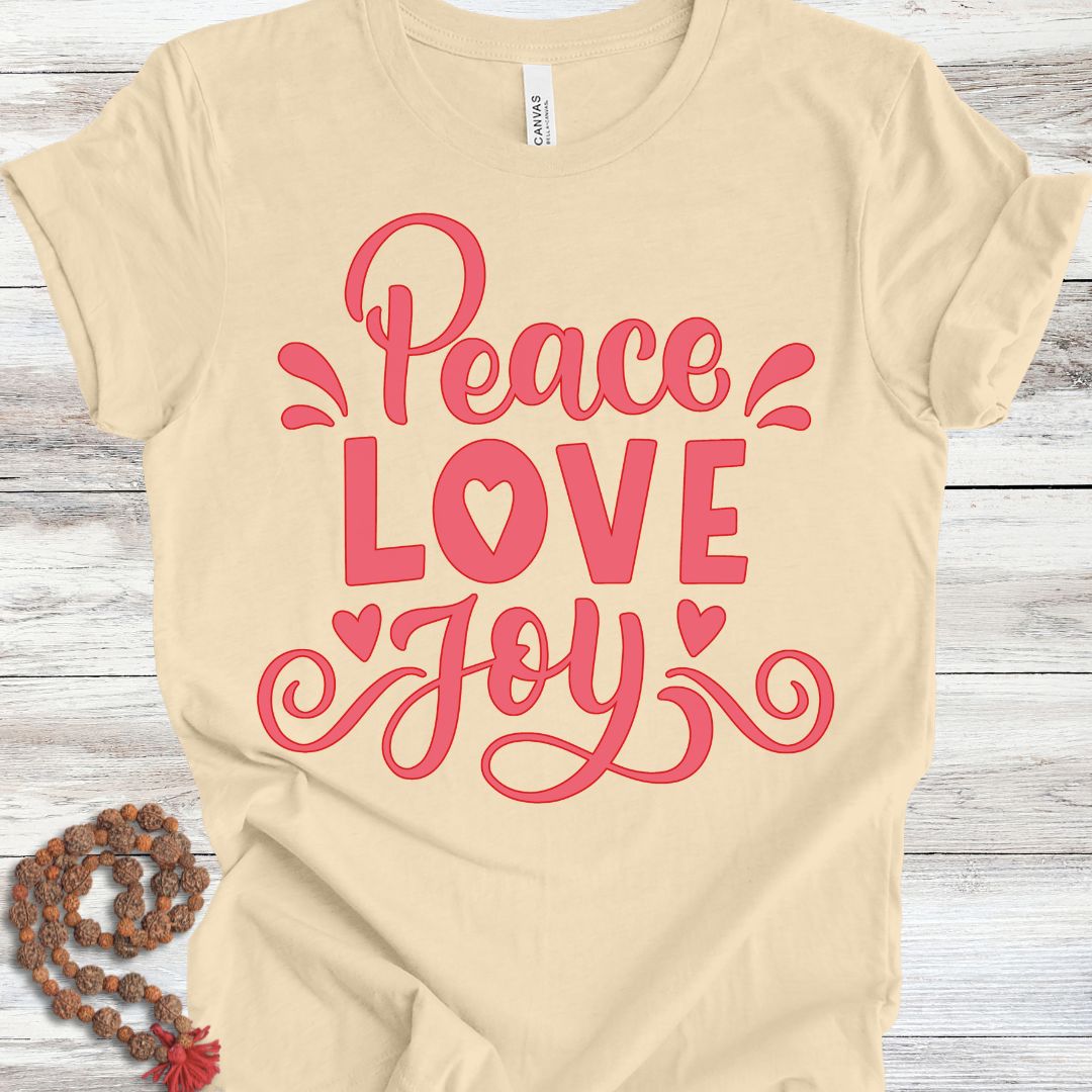 Peace Love Joy T-shirt